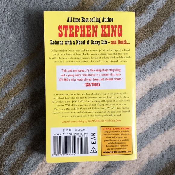 Joyland by Stephen King - Picture 2 of 3